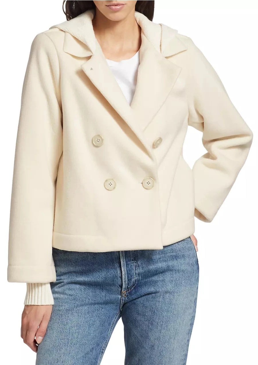 Jordan Crop Peacoat- Snowflake**Final Sale**