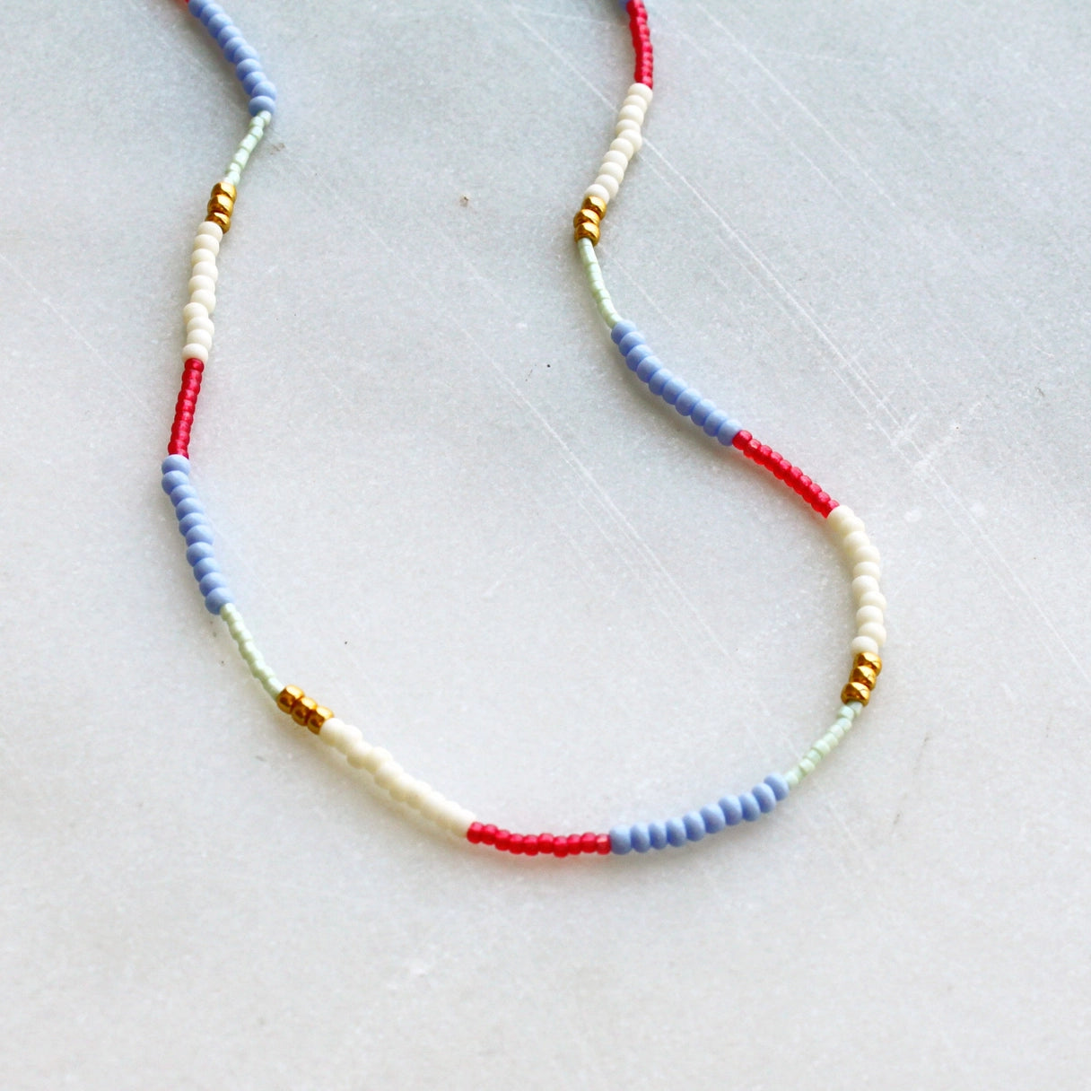 Omni Seed Bead Necklace