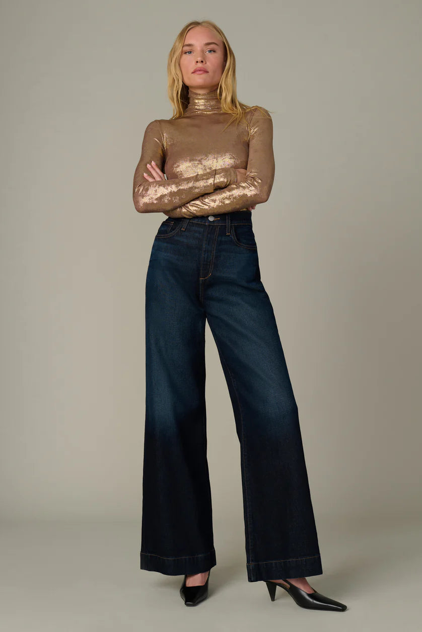 The Mia Wide Leg Jean- Resolute