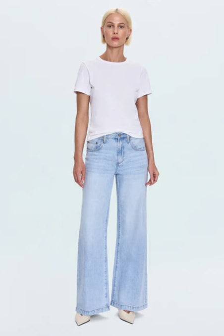 Jadyn Low Slung Palazzo Jean- Chateau
