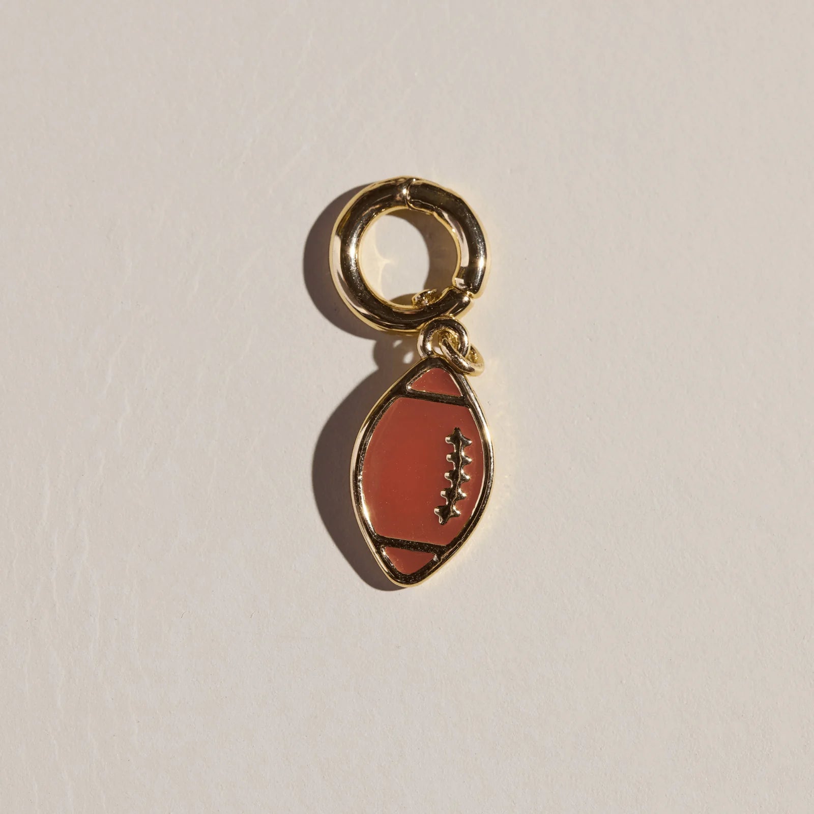 Football Charm-Gold