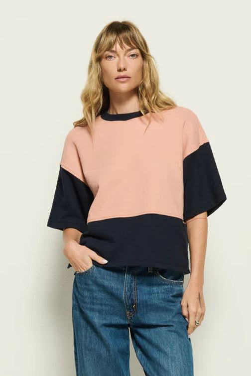 Barrett Sweatshirt—Night Sky Color Block