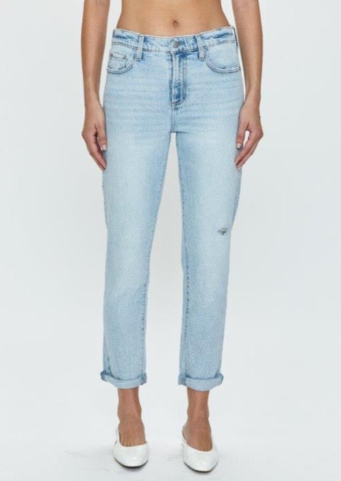 Riley Straight Leg Jeans- Saint Vincent