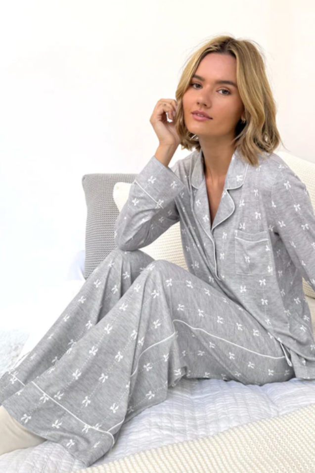 Flora Pillow Soft Pajama Set-