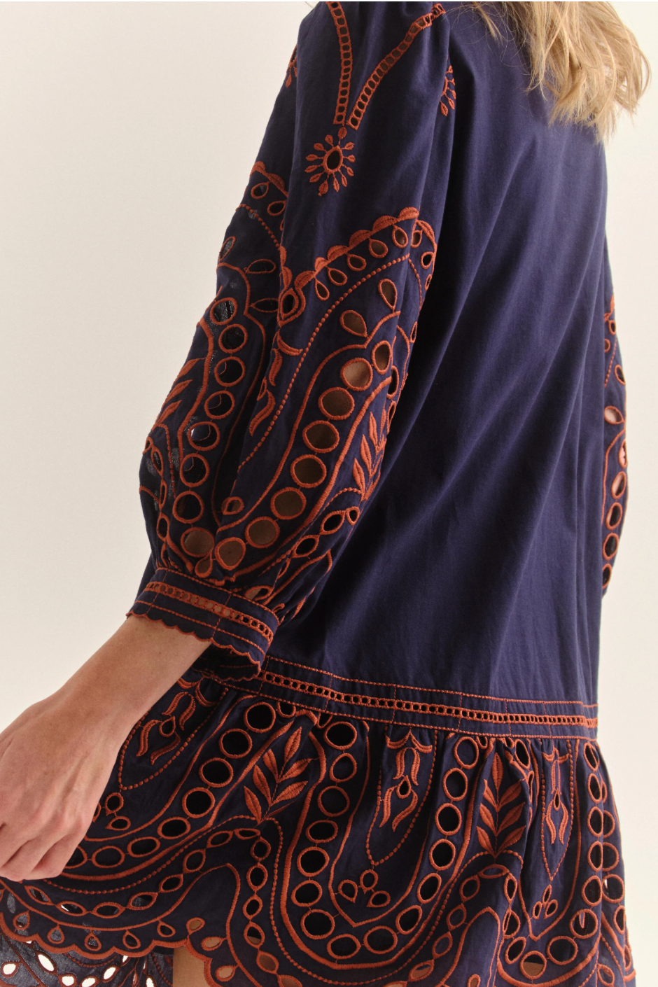 Porter Mini Dress- Midnight Blue