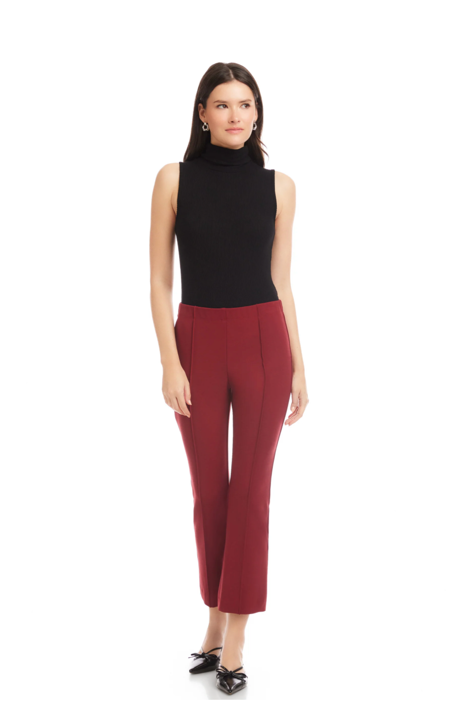 Sigourney Pintuck Pants- Brick