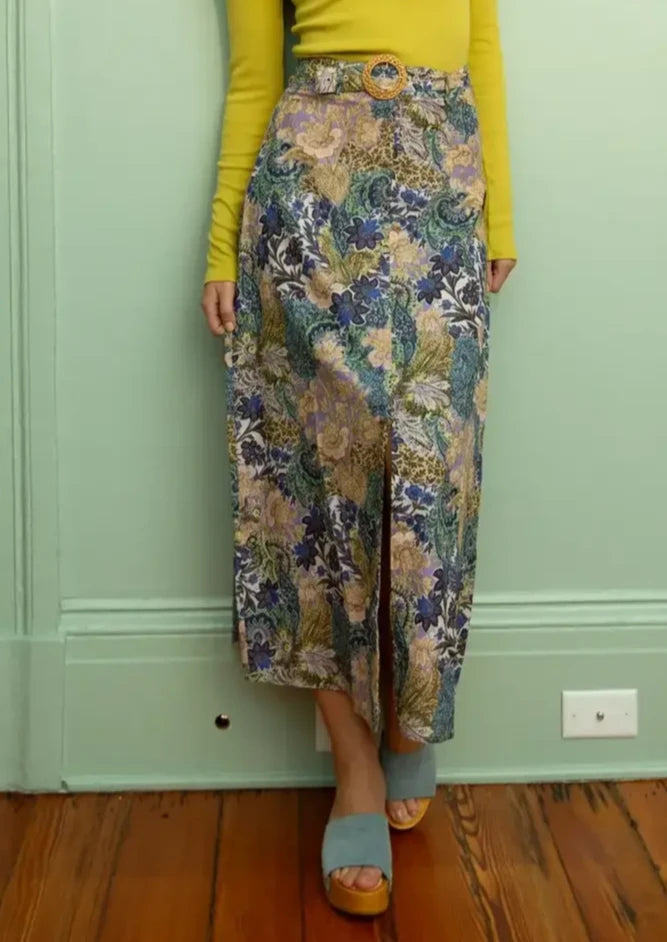 Portia Skirt- Garden Party