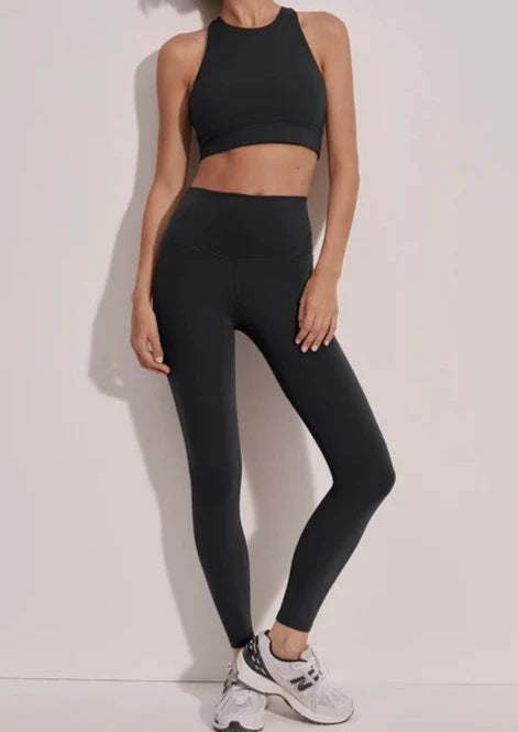 Freesoft High Rise Legging- Black