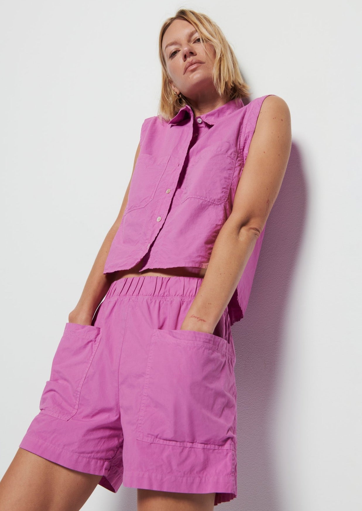 Rayelynn Cargo Short- Rosebud