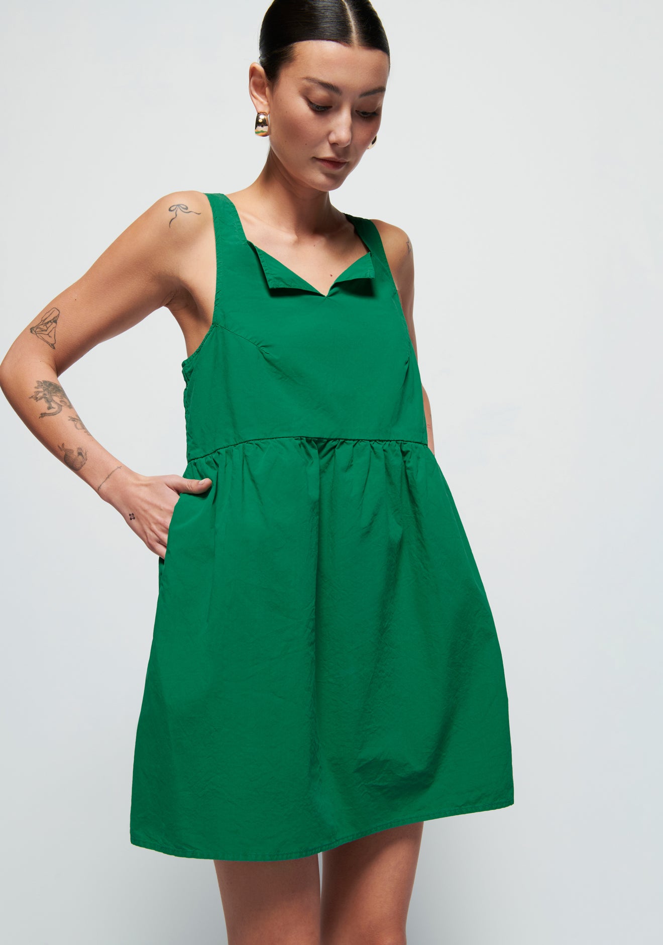 Solie Dress- Verdant Green **Final Sale**