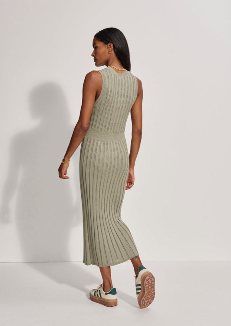 Florian Knit Dress- Seagrass **Final Sale**