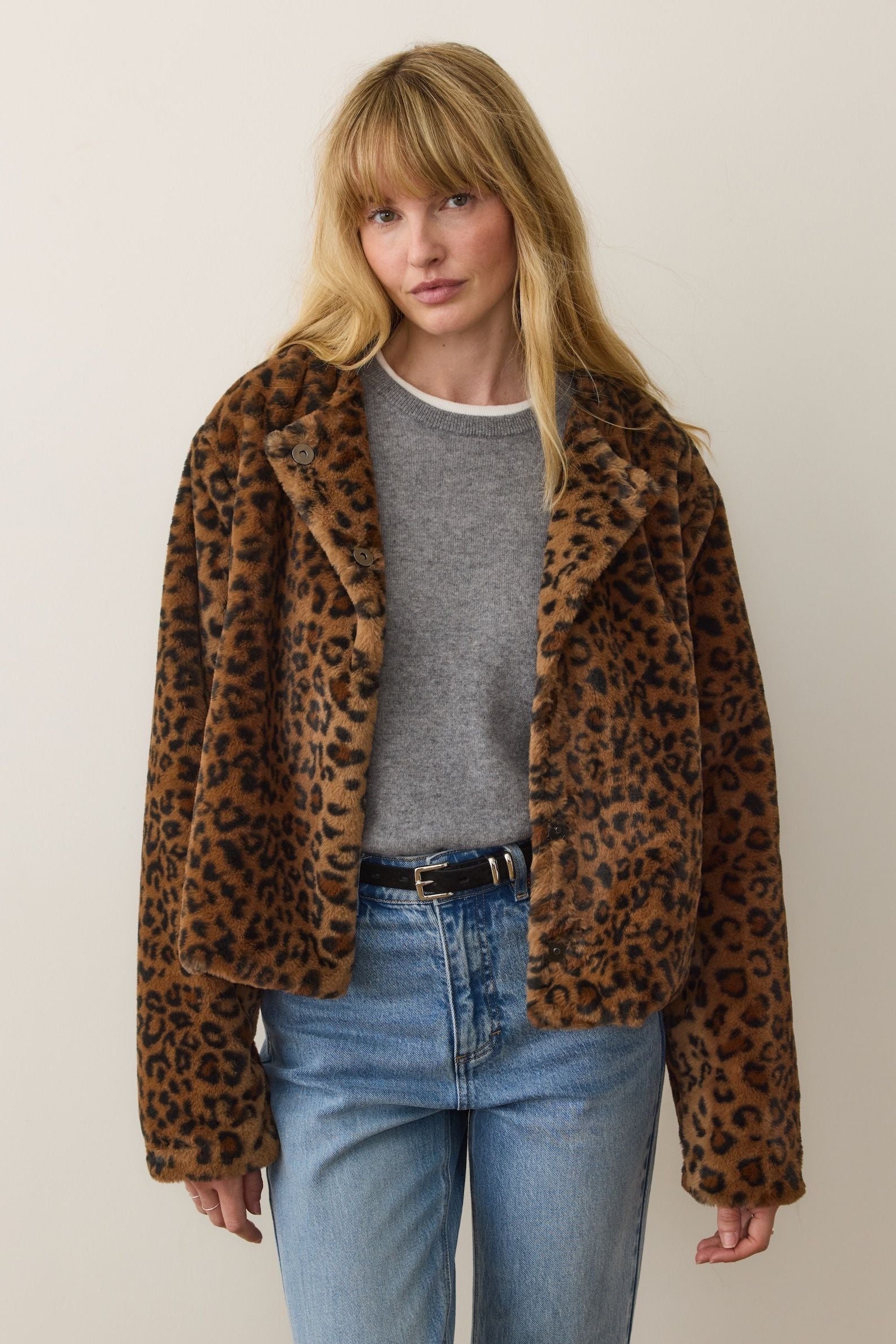 Tessa Leopard Jacket