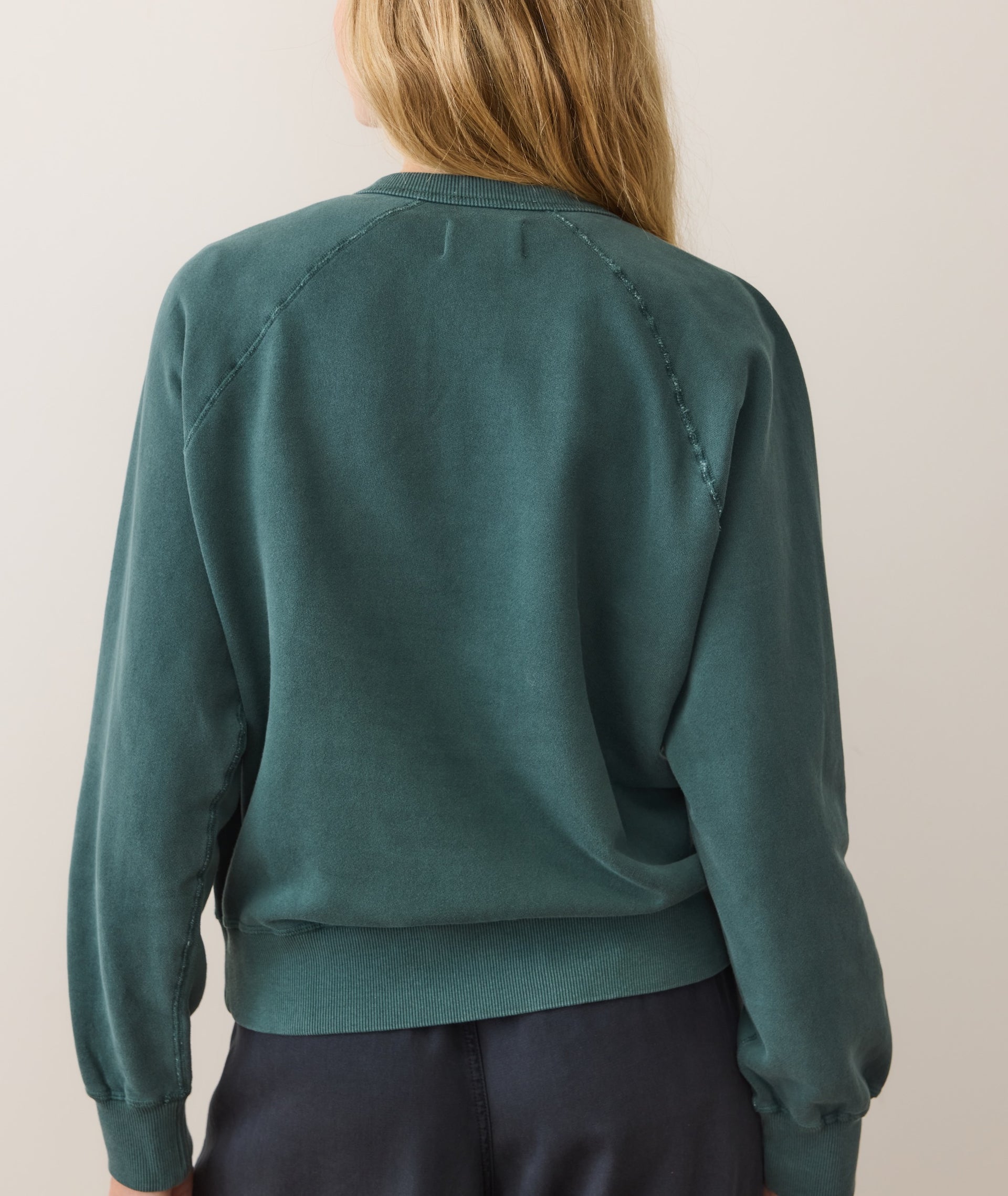 Cloud 9 Fleece Sweatshirt- Rain Forest