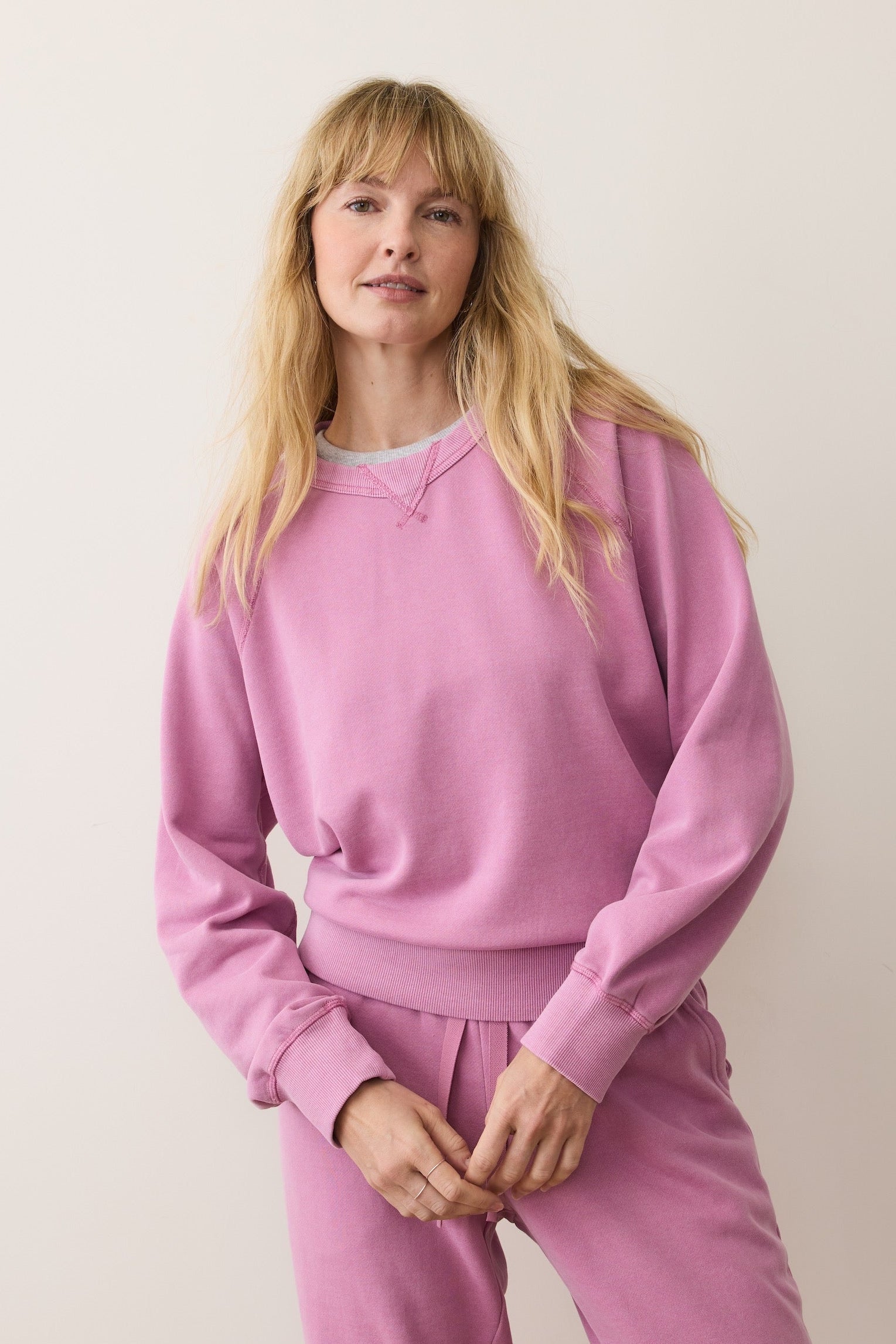 Cloud 9 Fleece Sweatshirt- Lilac