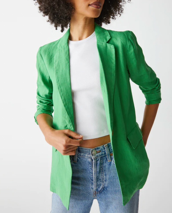 Lottie Blazer- Field Green