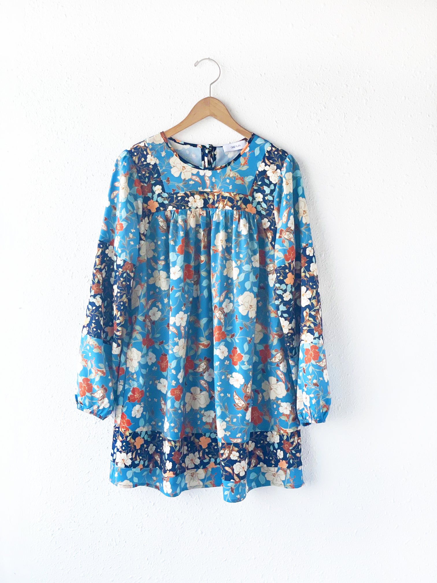 Helena Floral Shift Dress**FINAL SALE**