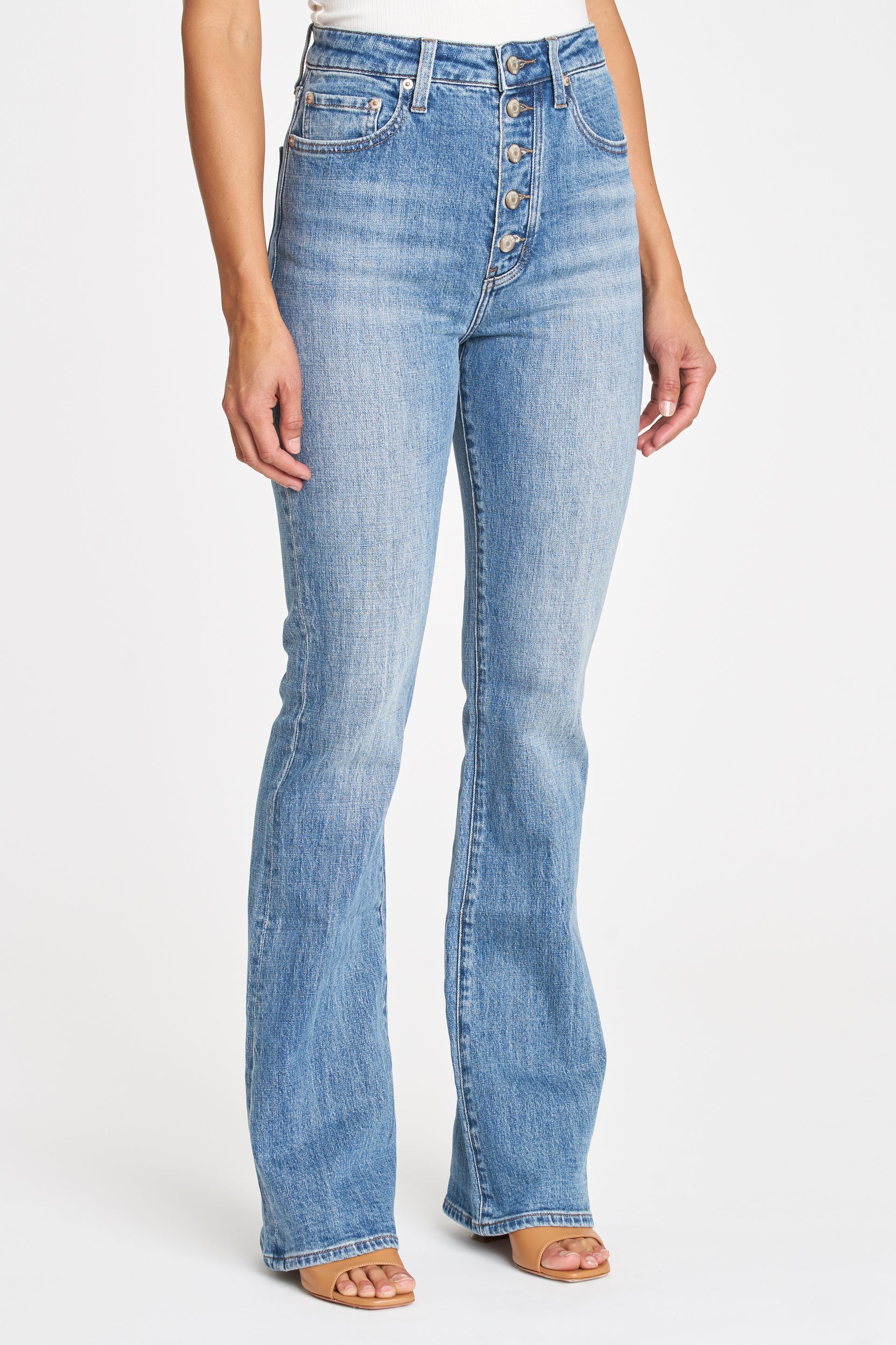 Pistola- Dana High Rise Flare Jean