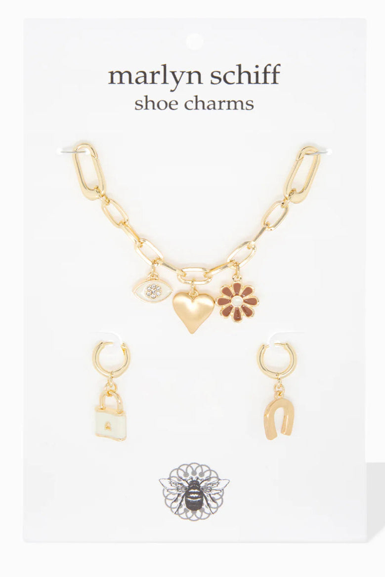 Floral Shoe Charm Set