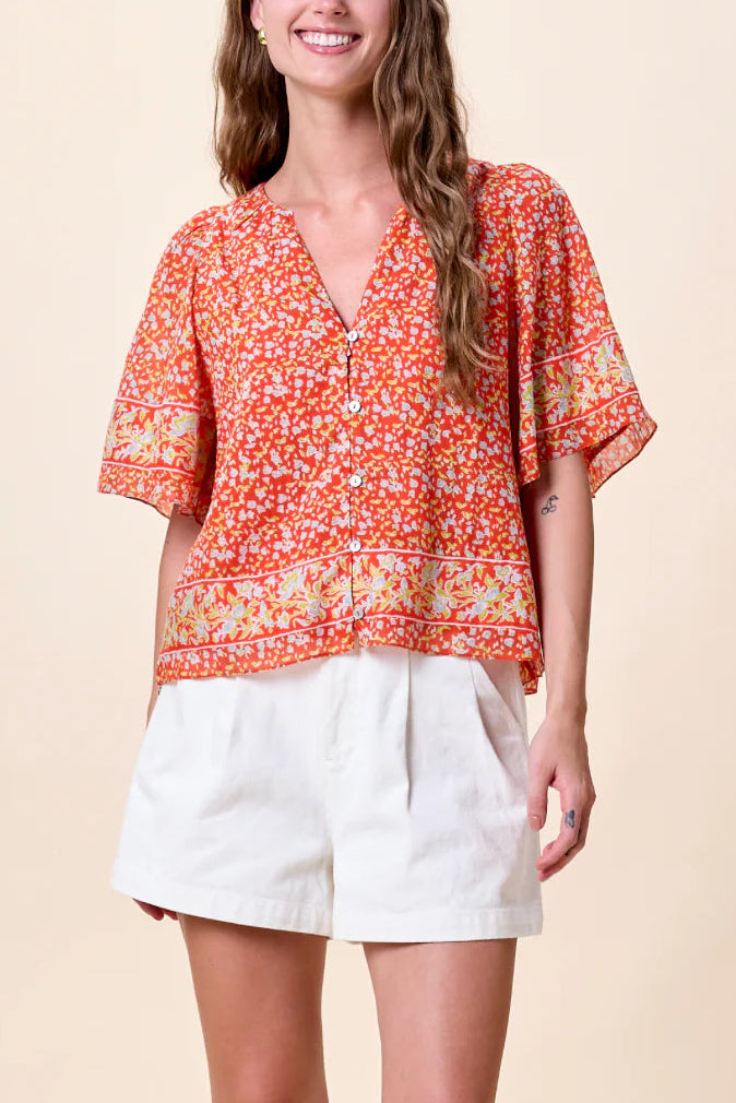 Koa Blouse-Solara Print