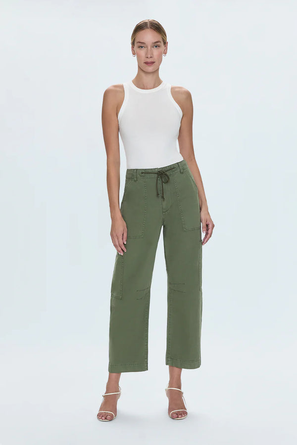 Sabrina Bowed Trousers- Meadow