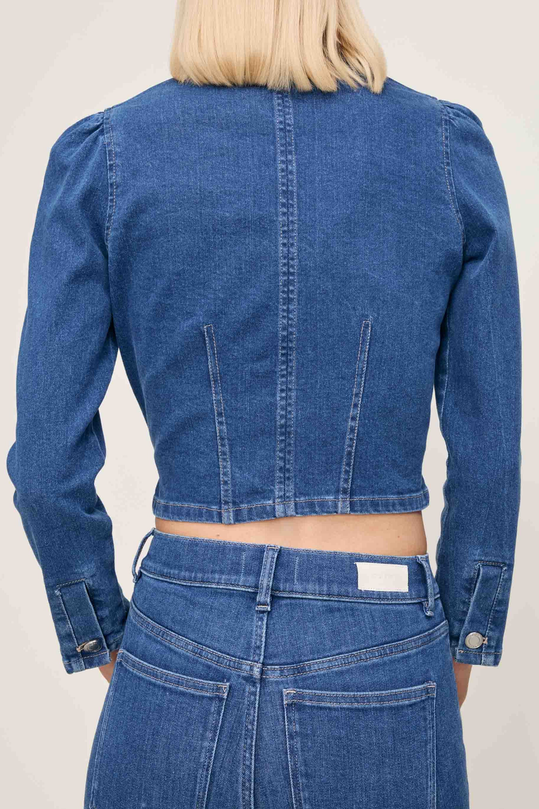 Sculpted Top- Blue Water