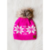 Snowflake Knit Hat