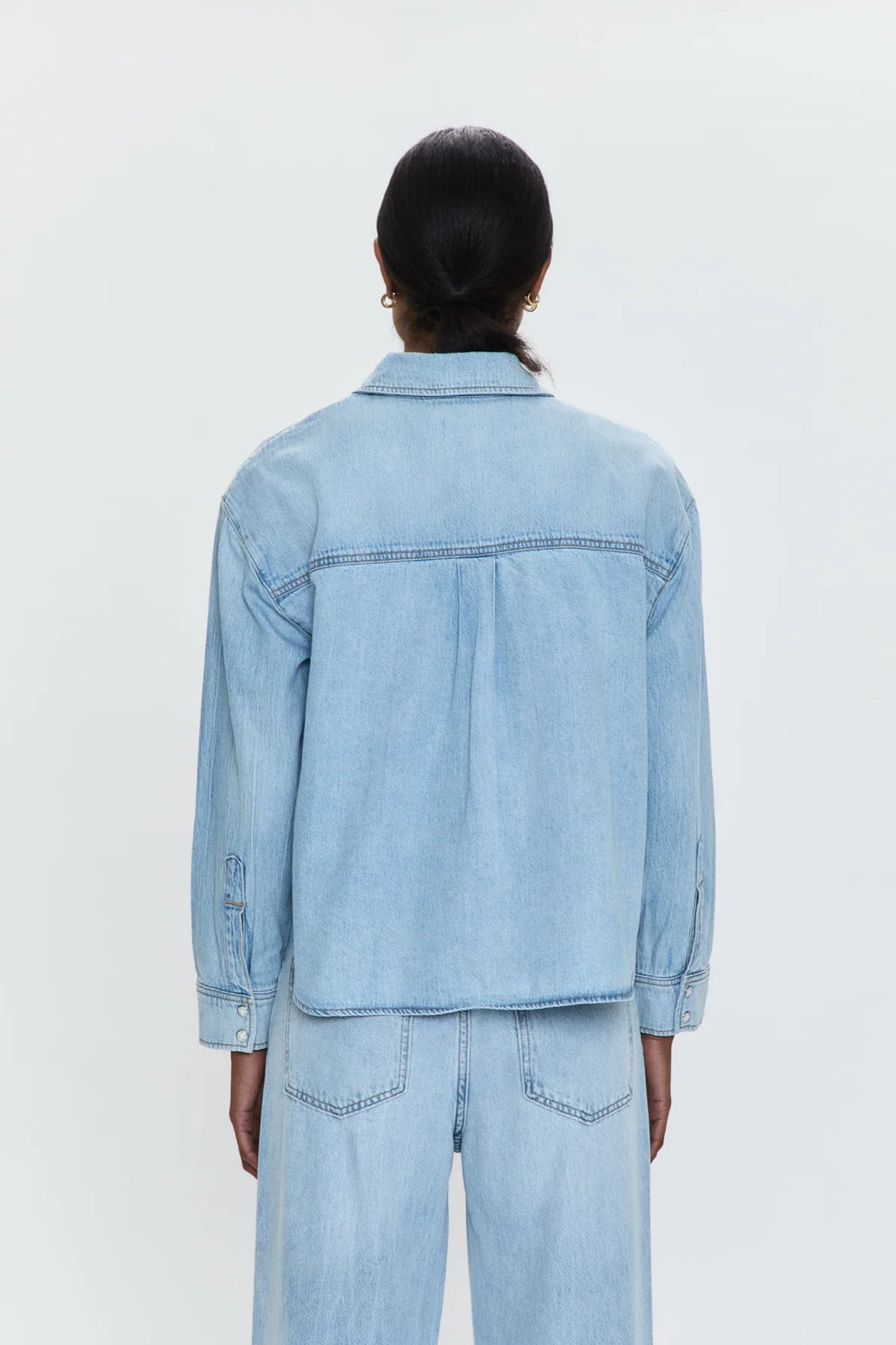 Sadie Classic Workwear Shirt- Repeat