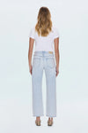 Lexi Bowed Leg Jeans- Solstice Distressed