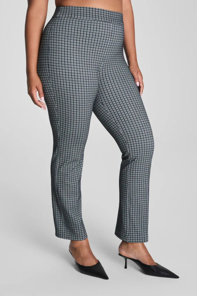 Ponte Slim Straight Pant- Mini Collier