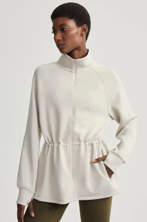 Ailsa Zip Through Midlayer- Rainy Day