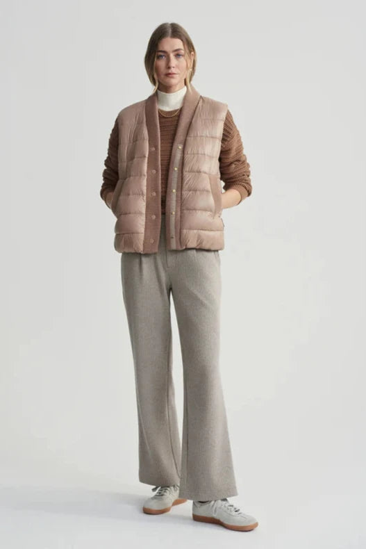 Colwyn Combo Boxy Gilet- Chanterelle