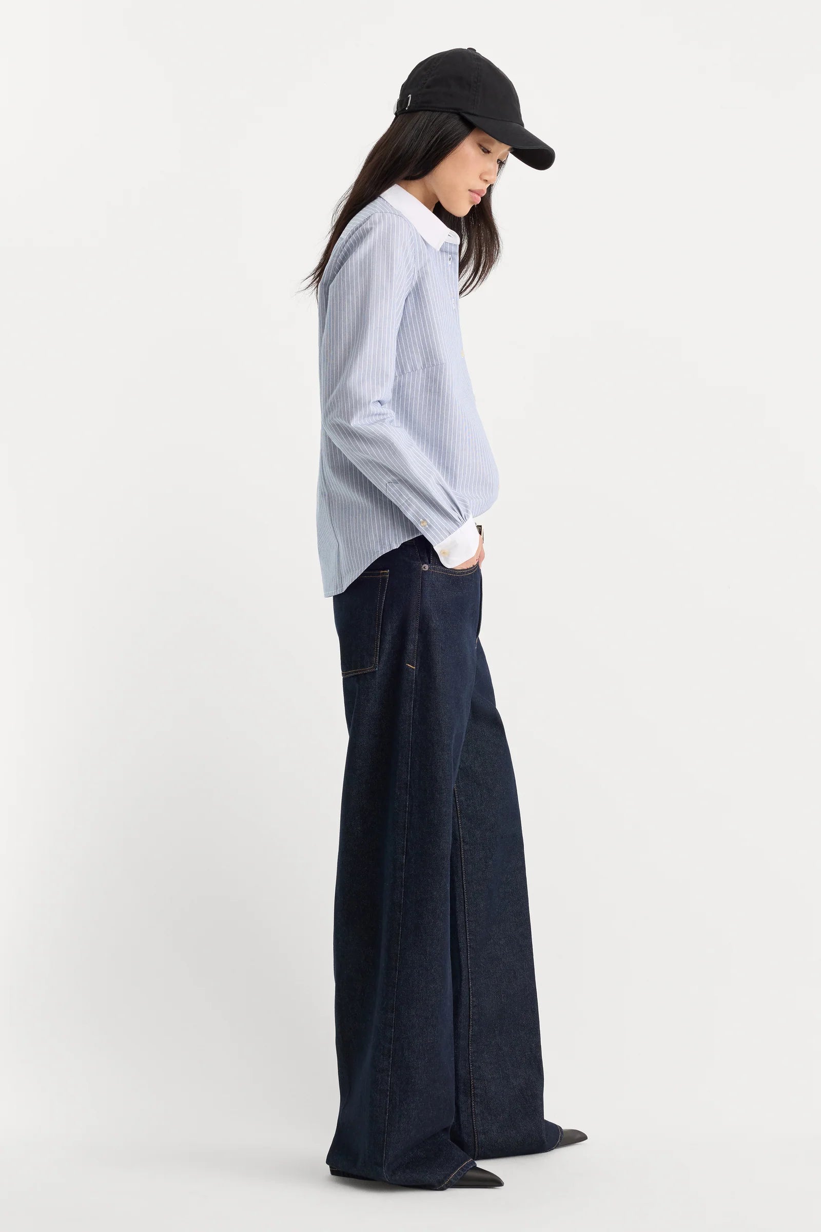 Vintage Low Slung Baggy Jeans- Rinse