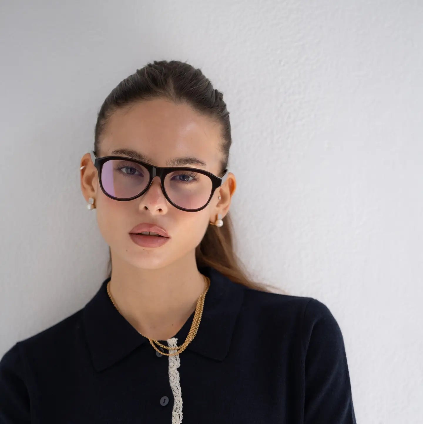 Remi Blue Light Glasses- Chocolate Brown
