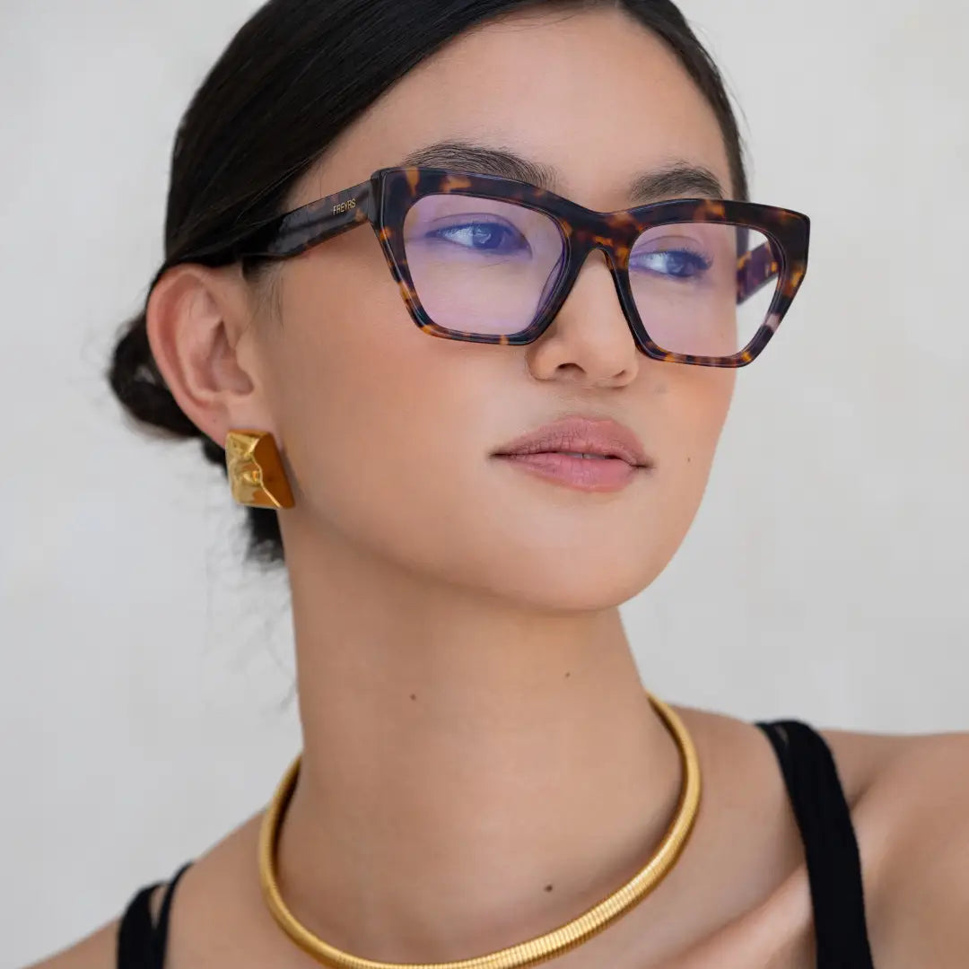 Gia Blue Light Readers +1- Tortoise