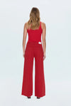 Jadyn Wide Leg Colored Denim- Samba