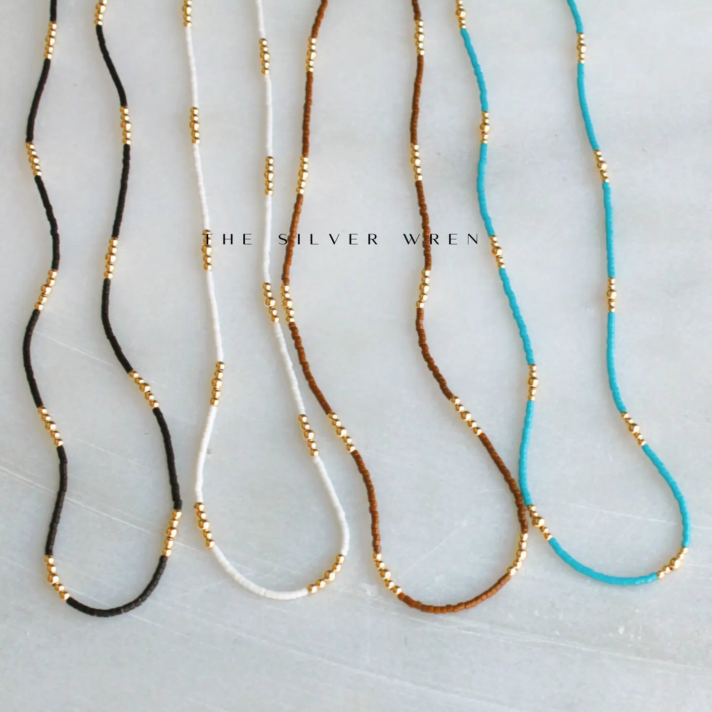 Harmony Beaded Necklace- 16 inch + extender