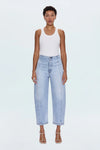 Blair Barrel Leg Jeans- Pristine