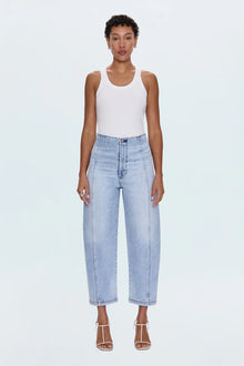 Blair Barrel Leg Jeans- Pristine