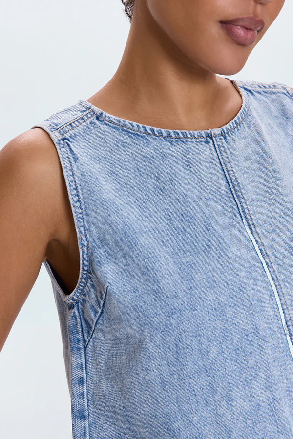 Rue Denim Tank- Berkeley