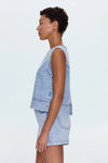 Rue Denim Tank- Berkeley