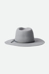 Cohen Cowboy Wool Felt Hat- Grey