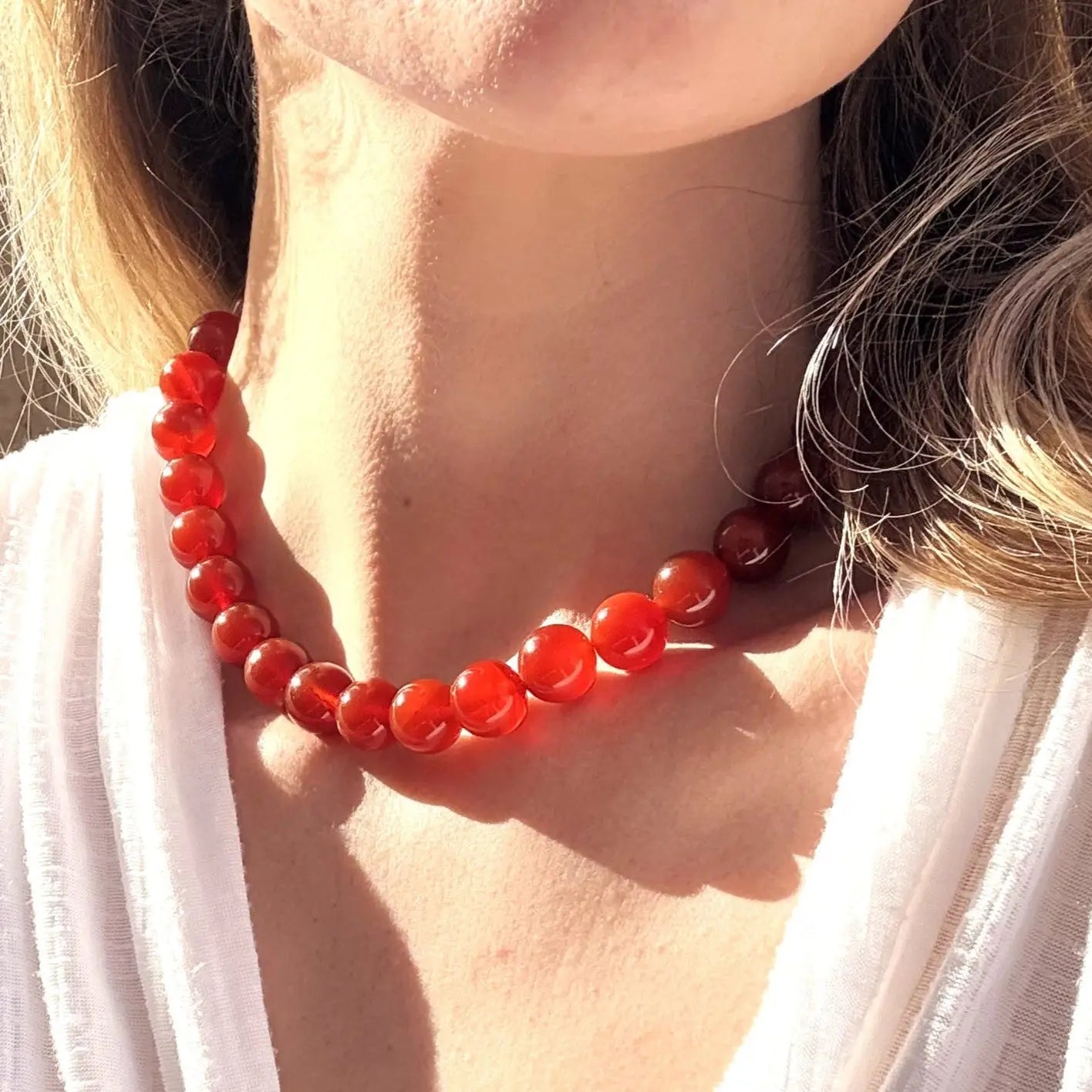 Nia Chunky Beaded Necklace