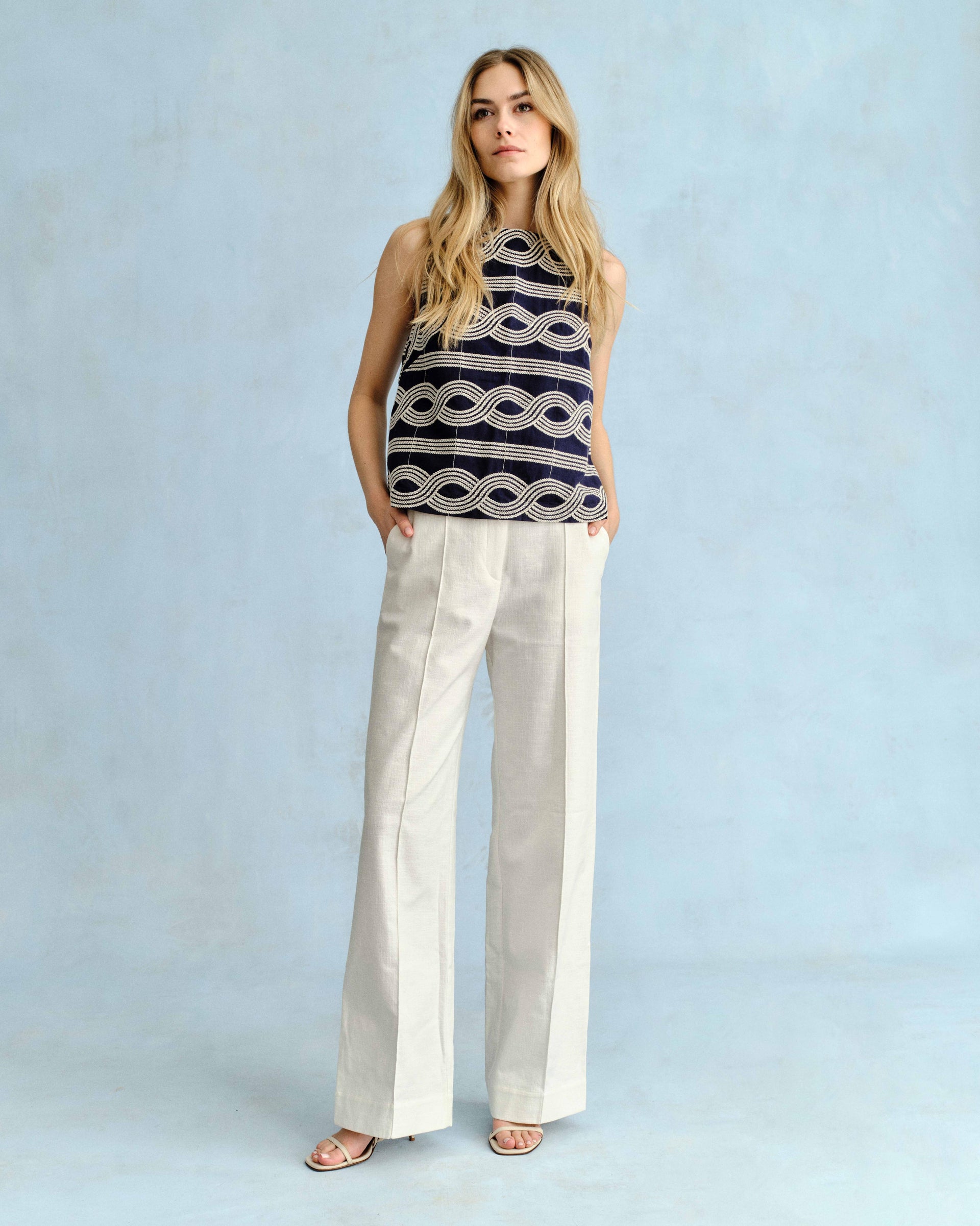 Beverley Pant-Soft White