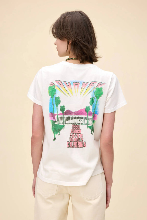 Journey California Rock Tee- Vintage White