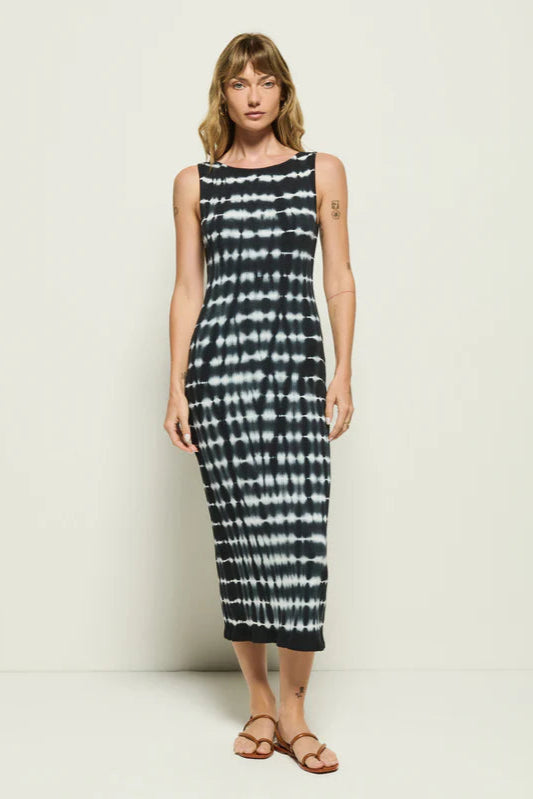 Christy Tie Dye Dress—Tie Dye Stripe