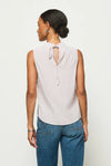 Cillie Cowl Neck Tank- Praline Stripe