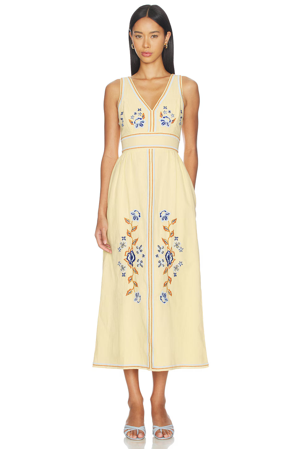Jessamyn Ankle Dress- Impala