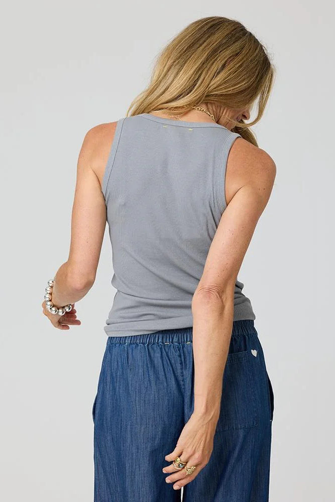 KR Tank- Mid Gray