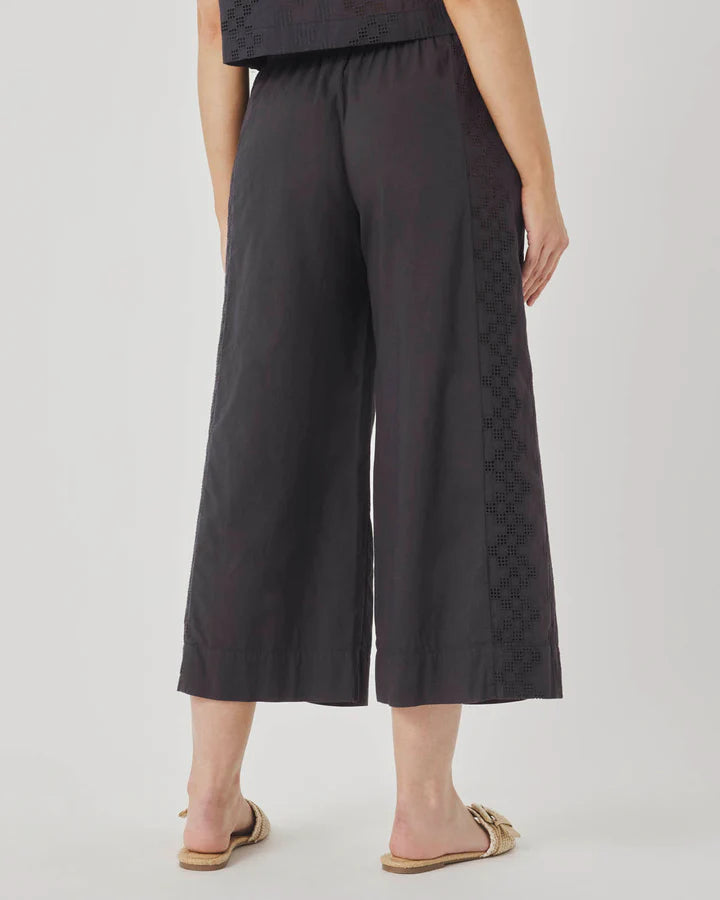 Kenzie Geo Eyelet Pant- Lead