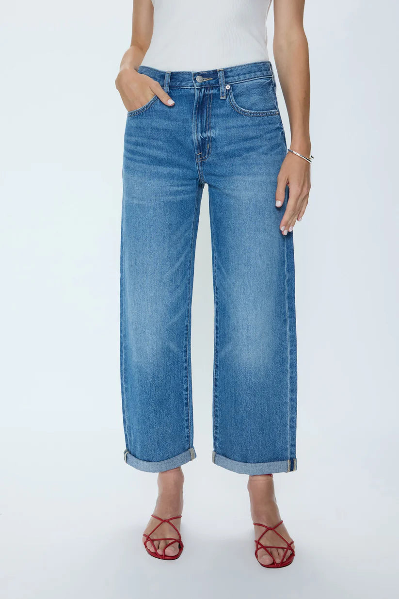 Donny Rolled Hem Boyfriend Jean- Heartfelt